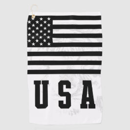 USA Flag Golf Towel Golfhanddoek