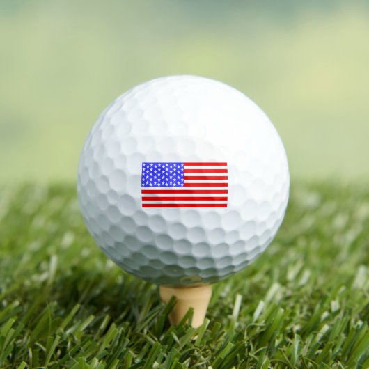 USA Flag Golfballen (Insitu Shirt)