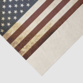 USA Flag Grunge 4 Decoupage Tissue Paper Tissuepapier (Detail)