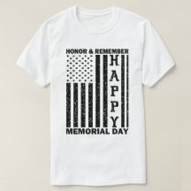 USA Flag Honor Herinner Happy Memorial Day Grappig