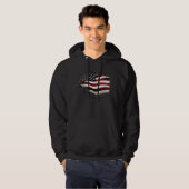 USA Flag Hoodie (Voorkant volledig)