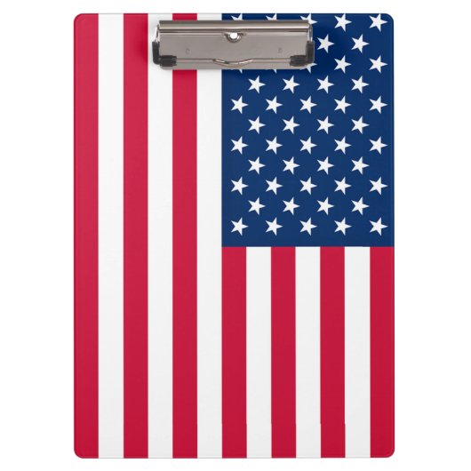 USA Flag Klembord - Patriottisch (Voorkant)