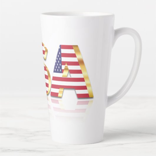 USA Flag Latte Mok (Rechts)