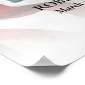 USA Flag Life Celebration Foto Downloaden Uitvaart Poster (Hoek)