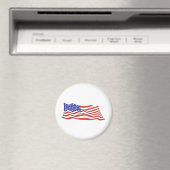 USA Flag Magnet (Insitu (Vaatwasser))