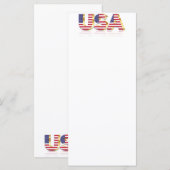 USA Flag Menu (Voorkant / Achterkant)