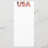 USA Flag Menu (Voorkant)