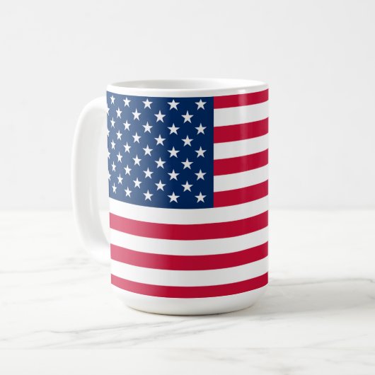 USA Flag Mok - Patriottisch (Voorkant links)
