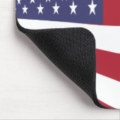 Usa Flag Mousepad Muismat (Hoek)