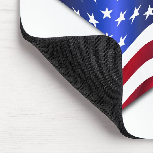 Usa Flag Mousepad Muismat (Hoek)