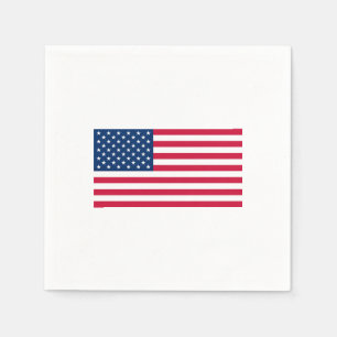 USA Flag Napkins Servet