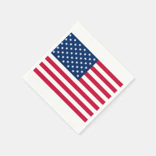USA Flag Napkins Servet