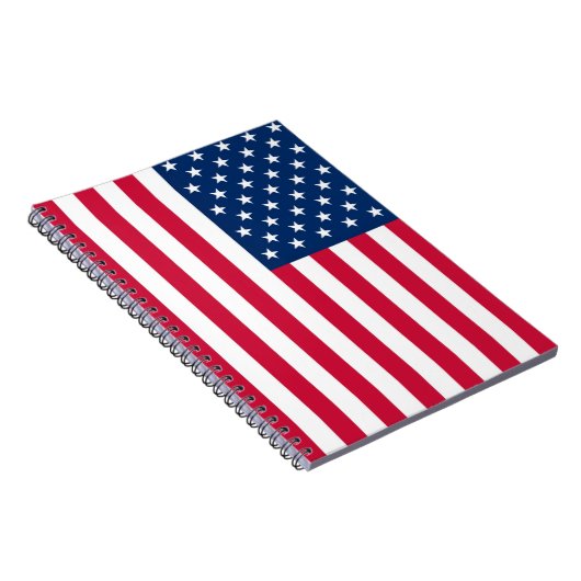 USA Flag Notitieboek - Patriottisch (Rechterzijde)