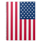 USA Flag Notitieboek - Patriottisch (Voorkant)