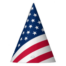 USA Flag Paper Party Pet Patriottisch Feesthoedjes