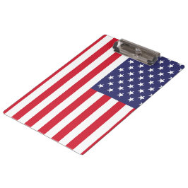 USA Flag Patriotic American Red White Blue Klembord