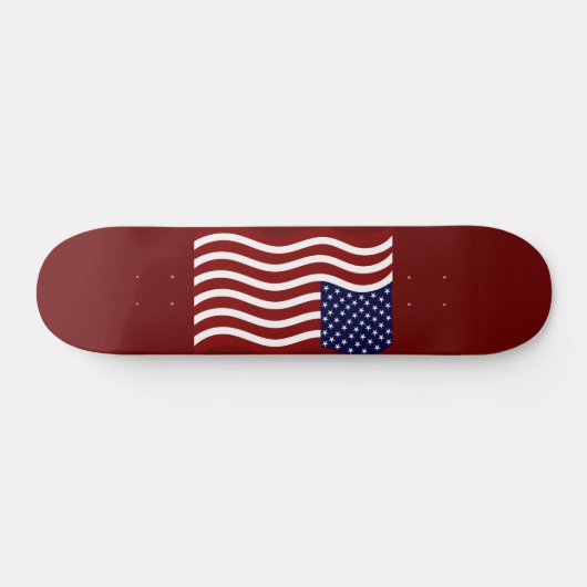 USA FLAG PERSOONLIJK SKATEBOARD (Horizontaal)