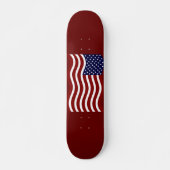 USA FLAG PERSOONLIJK SKATEBOARD (Voorkant)
