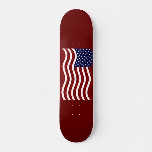 USA FLAG PERSOONLIJK SKATEBOARD (Voorkant)