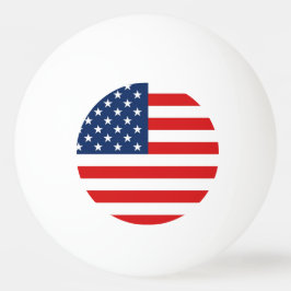 USA Flag Ping Pong Ball voor Patriottisch Spelen