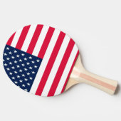 USA Flag Ping Pong Paddle Tafeltennisbatje (Zijkant)