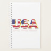 USA Flag Planner (Voorkant)