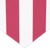 USA Flag Red White Stripes Cotton Table Runner Korte Tafelloper (Hoek)