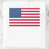 USA Flag Retangle Stickers (Tas)