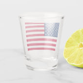 USA Flag Shot Glas Gift (Achterkant)