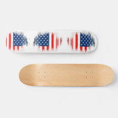 USA FLAG SKATEBOARD DECK (Horizontaal)