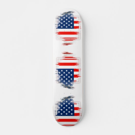 USA FLAG SKATEBOARD DECK (Voorkant)