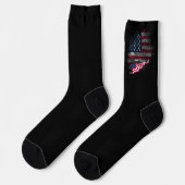 USA flag Sokken (Links)