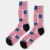 USA Flag Sokken Patriottisch (Links)
