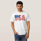 USA FLAG T-SHIRT (Voorkant volledig)