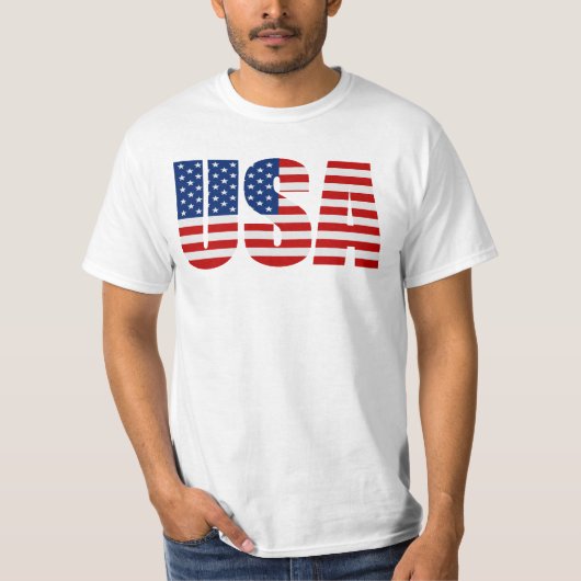 USA FLAG T-SHIRT (Voorkant)