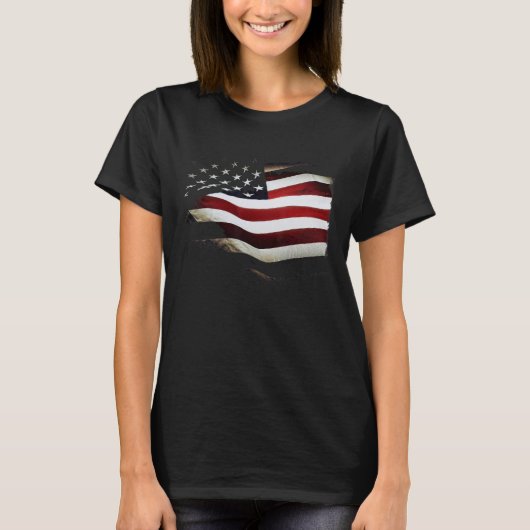 USA Flag T-shirt (Voorkant)