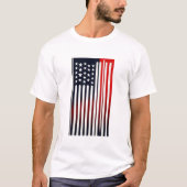USA Flag T-shirt (Voorkant)