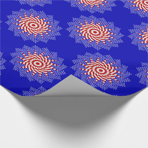 USA Flag Teabag Folding s10B-GIFT WRAPPING PAPER Cadeaupapier