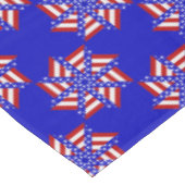 USA FLAG-TEABAG FOLDING S14B-52x70 TABLECLOTH Tafelkleed (Gekanteld)