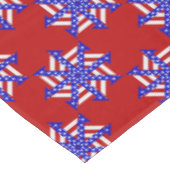USA FLAG-TEABAG FOLDING S14R-52x70 TABLECLOTH Tafelkleed (Gekanteld)