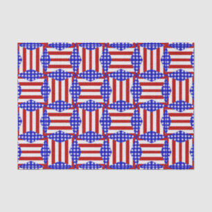 USA Flag-Teabag Folding S2-WEEFSUE WRAPPING PAPER Tissuepapier