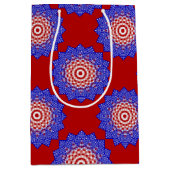 USA Flag-Teabag Folding S4-GIFT BAG m Medium Cadeauzakje (Voorkant)
