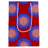 USA Flag-Teabag Folding S4-GIFT BAG m Medium Cadeauzakje (Achterkant)