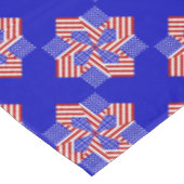 USA FLAG-TEABAG FOLDING S9B-52x70 TABLECLOTH Tafelkleed (Gekanteld)