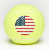 USA Flag Tennisballen - Patriottisch (Voorkant)