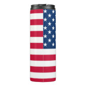 USA Flag Thermal Tumbler Verenigde Staten van Amer Thermosbeker (Achterkant)
