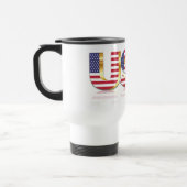 USA Flag Travel Mug Verenigde Staten Reisbeker (Links)