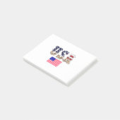 Usa Flag-Usa-Flag-America-American Flag Post-it® Notes (Schuin)