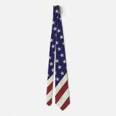 USA Flag Vintage Inspired Stropdas (Achterkant)