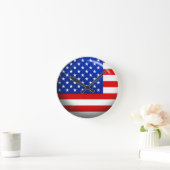 USA Flag wandklok (Huis)